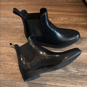 a new day Black Winter & Rain Boots